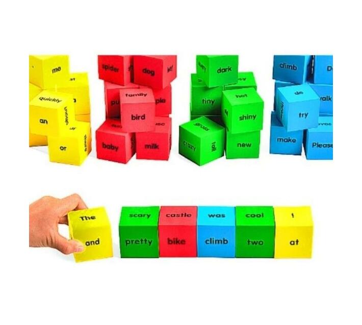 Giant Sentence Building Cubes | Makro