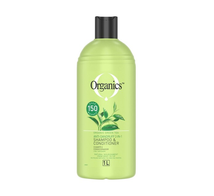 Organics Hair Shampoo and Conditioner Anti-Dandruff 2In1 (1 x 1L) | Makro