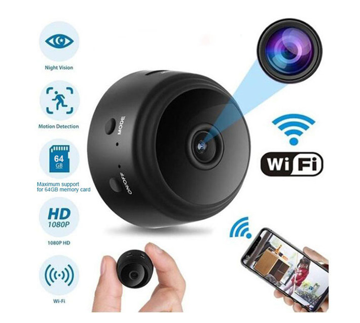 DW Magnetic Live Stream Wifi HD 1080P Mini Camera A9 | Makro