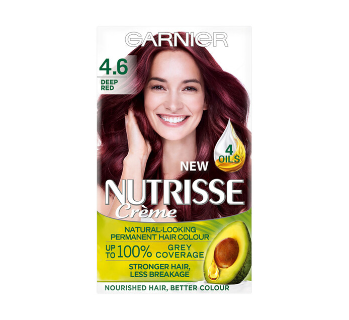 Garnier Nutrisse Hair Colour 4 6 Deep Red 1 X 1 S Makro   Silo MIN 194310002 EAA Large