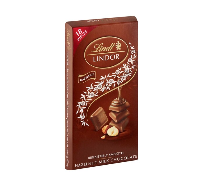 Lindt Lindor Chocolate Slab Hazelnut (1 x 100g) | Makro