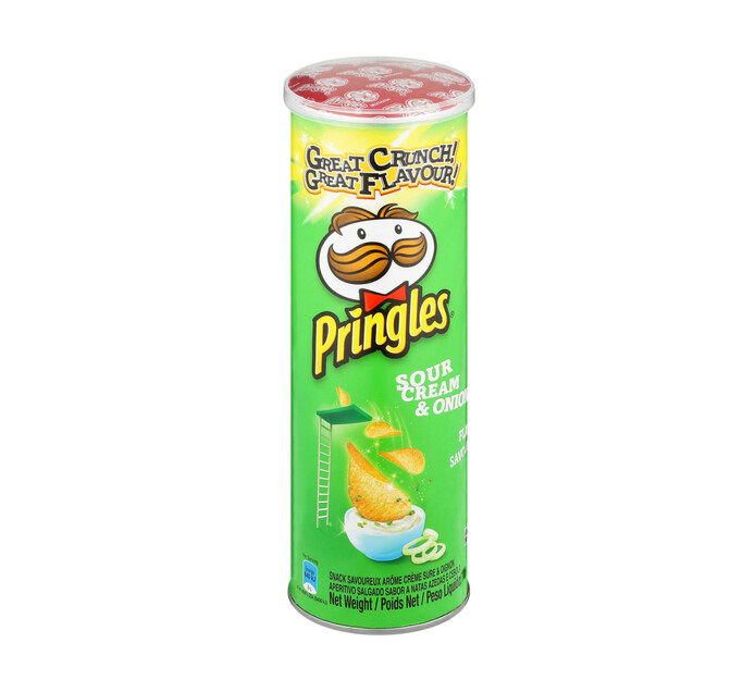 Pringles Potato Chips Sour Cream And Onion (12 x 110g) | Makro