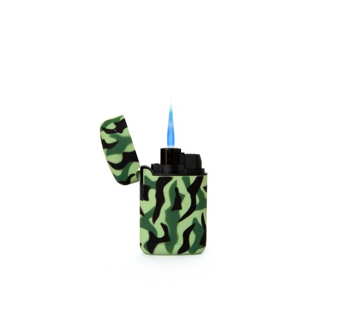 Zengaz ZL-3 Mega Jet Turbo Flame Lighter Military Camo Green | Makro