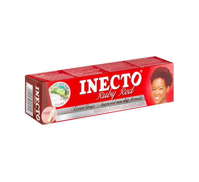 Inecto Hair Dye Ruby Red 1 X 50ml Hair Colourants Hair