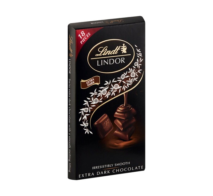 Lindt Lindor Chocolate Slabs Dark 60% (1 x 100g) | Makro