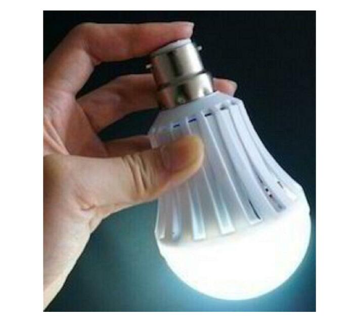 Loadshedding Rechargeable 9W LED Light Bulb - Cool White - 5 Pack | Makro