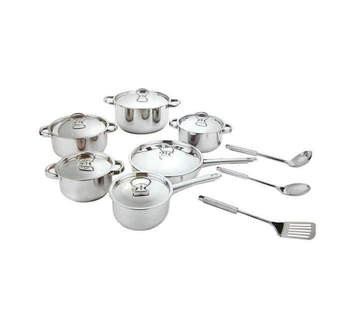 Condere 15 Pieces Stainless Steel Cookware Set Makro