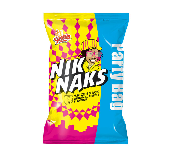 Niknaks Maize Snack All Variants (16 X 200G) | Makro