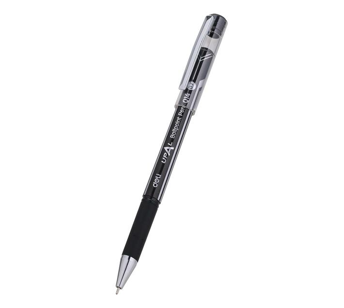 Deli UPAL Ballpoint Pen With 0.7mm Tip - Black - Set of 12 - Q14-BK | Makro