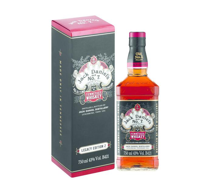 Jack Daniel S Legacy Edition No 2 Whiskey 1 X 750ml